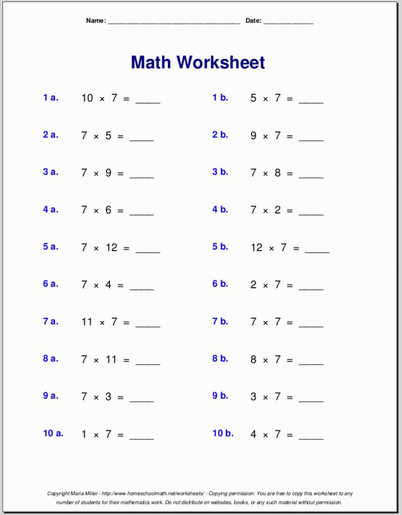 6th Grade Summer Math Worksheet - 6Th Grade Worksheets For Summer