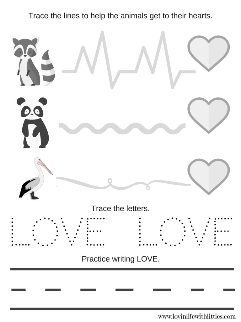 Activities About Love For Kids Perfect For Valentine s Day Preschool  - Summer Of Love Worksheet