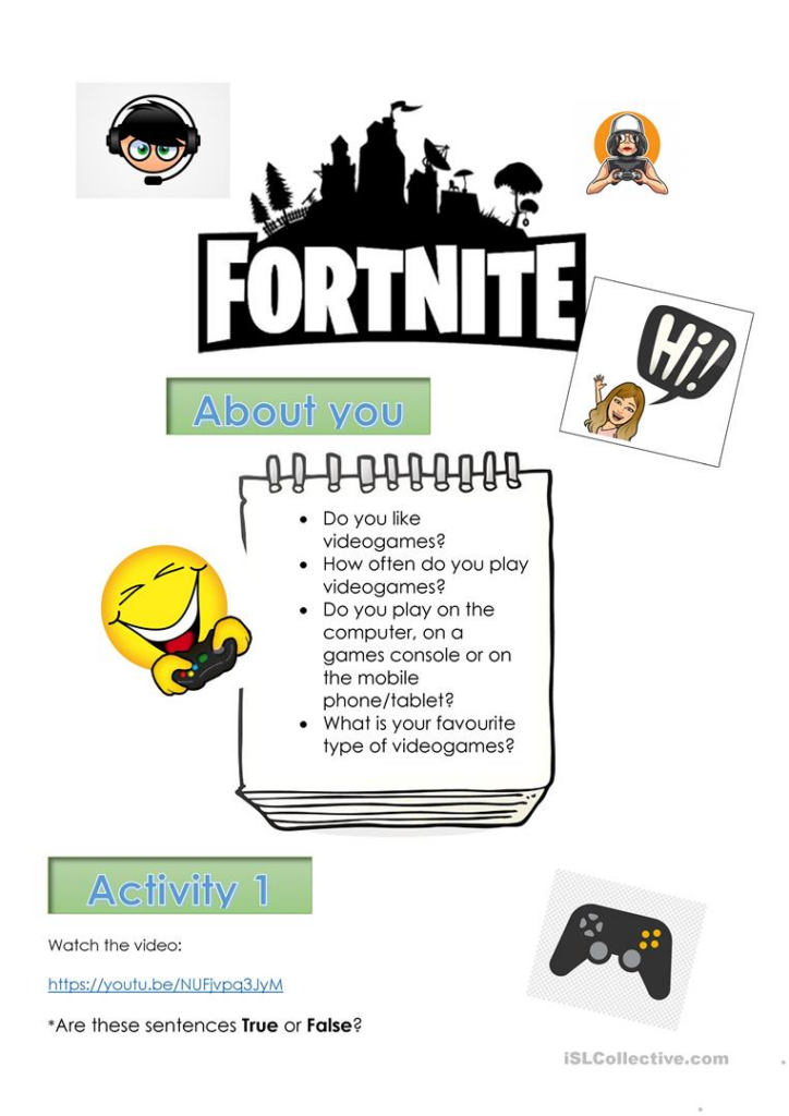 Fortnite English Worksheets - Dreaming About Summer 2 Worksheet Cortnite Plan