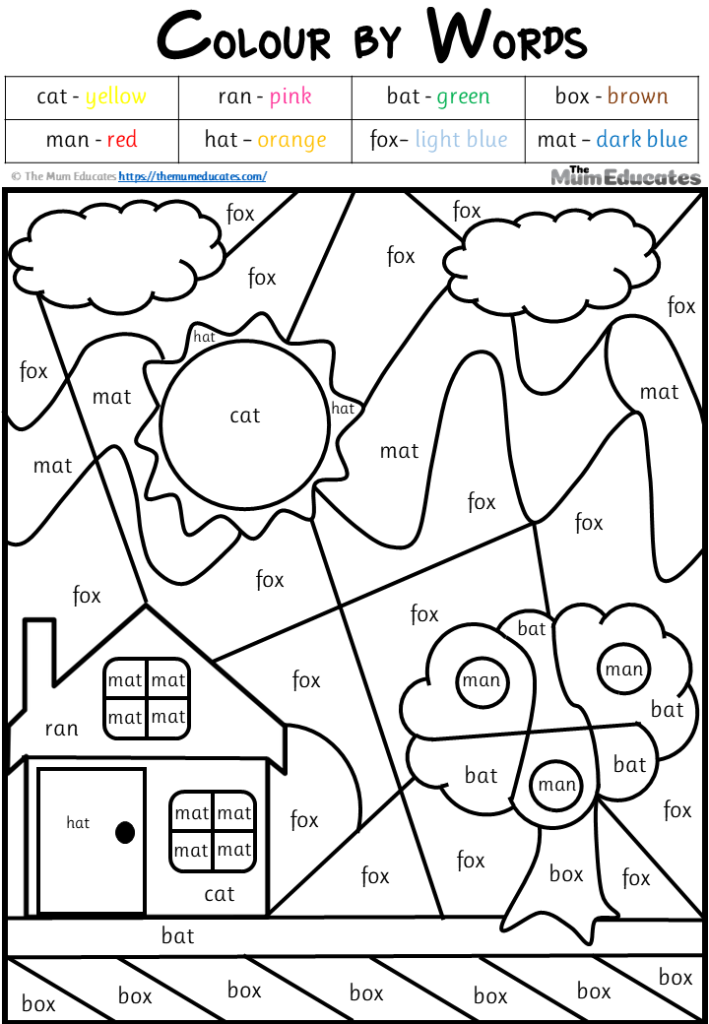 Free Summer Colour By Code Worksheets The Mum Educates - Color And Label Summer Worksheets