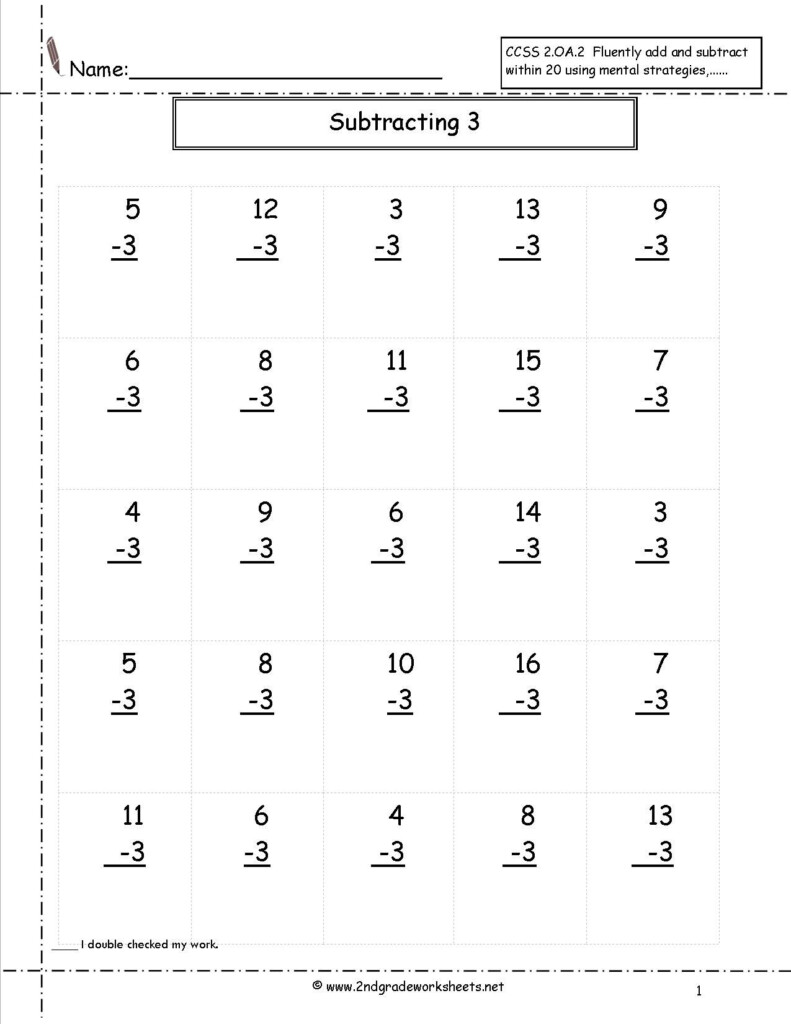 Math Fluency For 2nd Grade - Summer Math Fluency Worksheets For Incoming 2Nd Graders