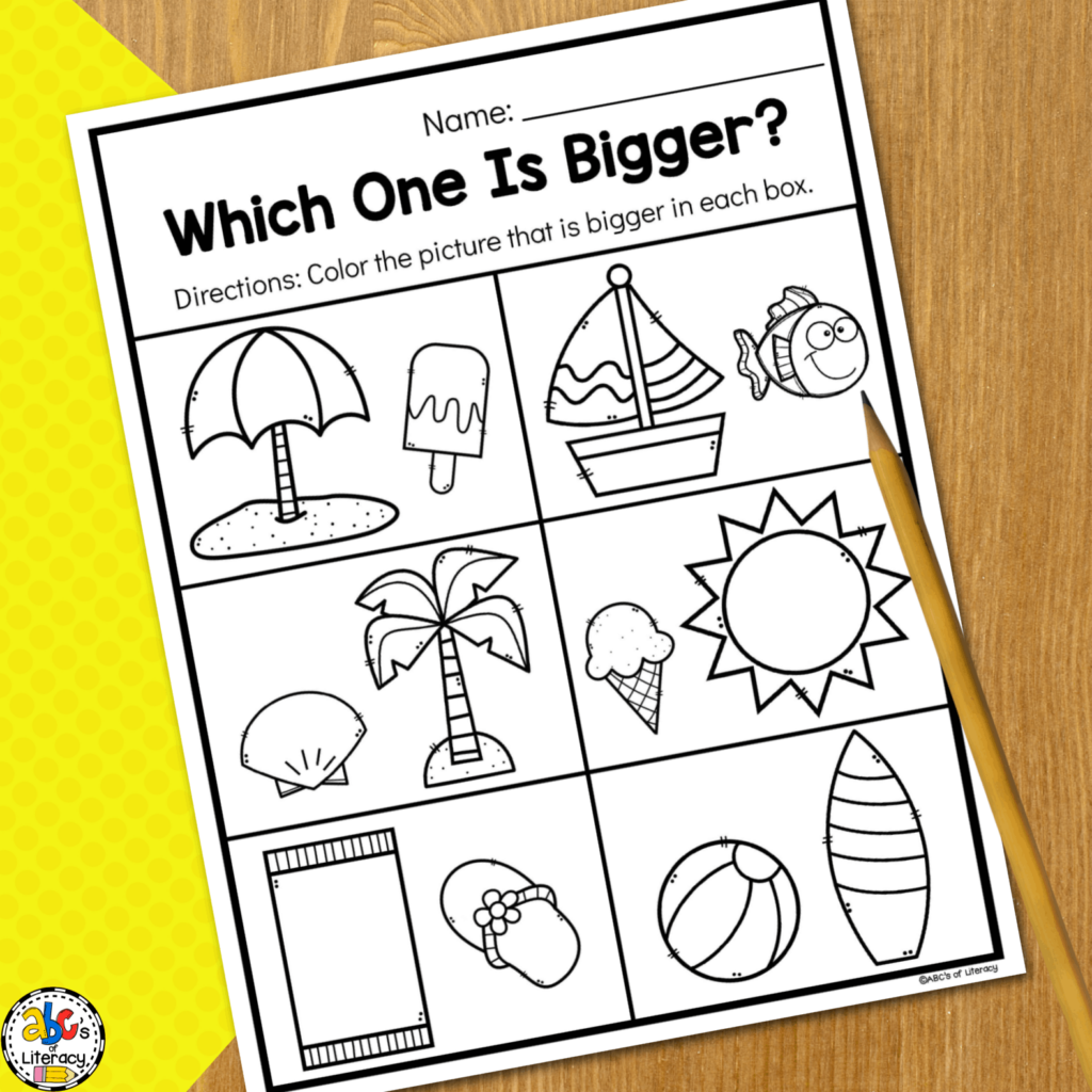 Summer Worksheets For Preschoolers - Preschool Summer Worksheets Packet